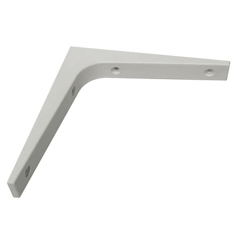 white shelving brackets